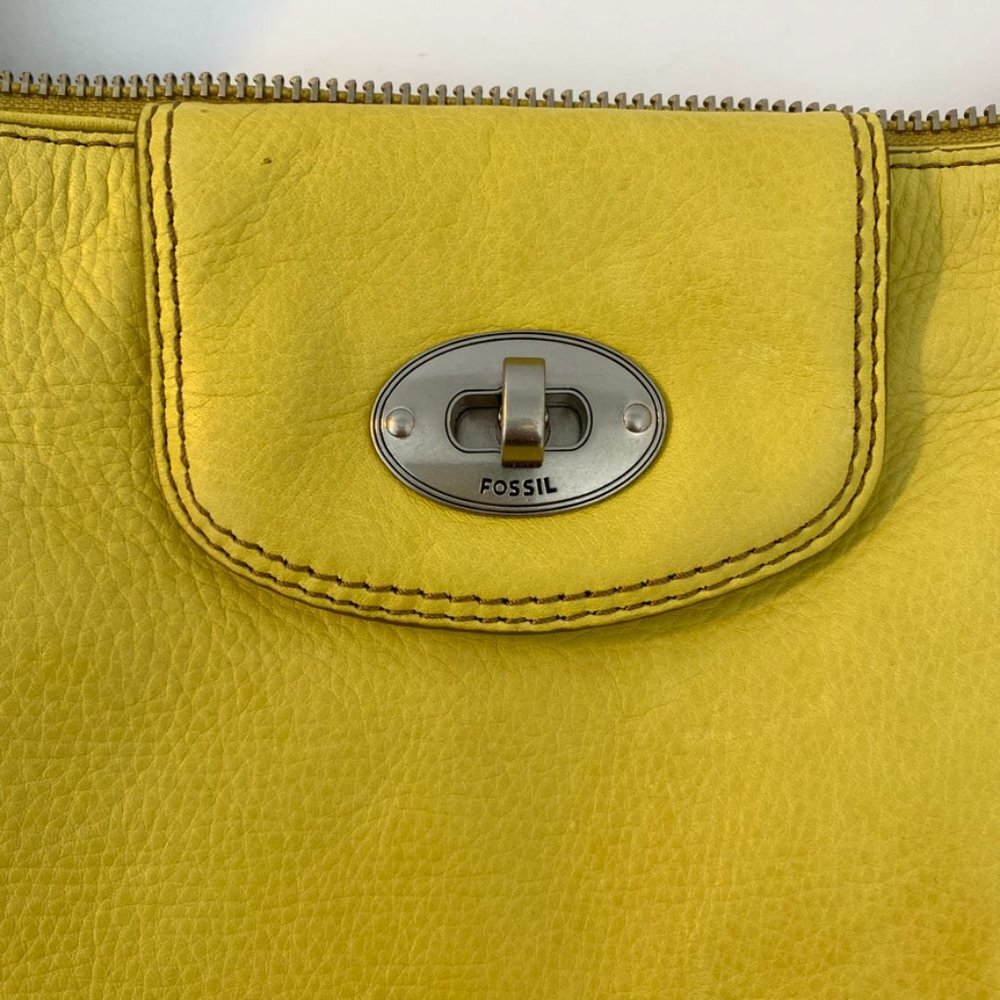 Fossil Leather Citrus Marlow Crossbody Bag - Picture 3 of 10